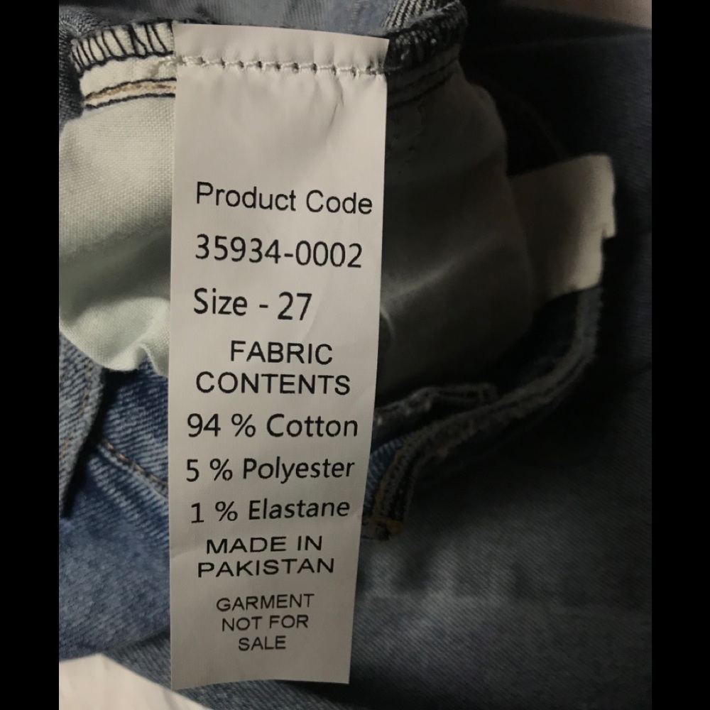 Levi's Sample Prototype Distressed Jeans - image 4